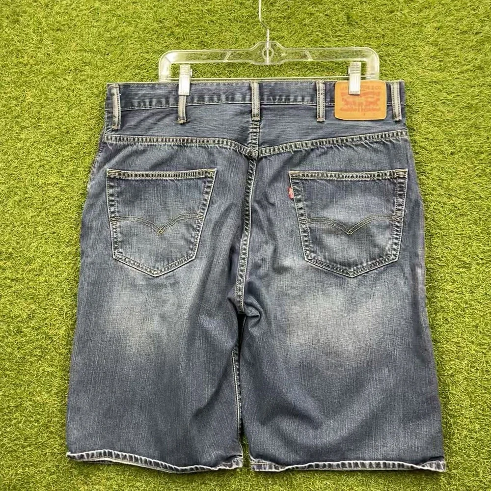Levis 569 Jean Shorts Mens 38 x 12